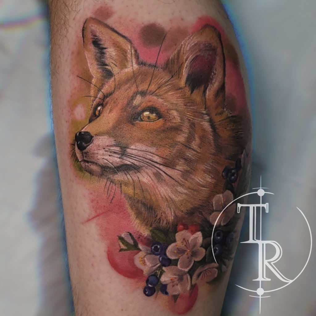 Realism tattoo portfolio Chesterfield example from Tabula Rasa Tattoo Studio