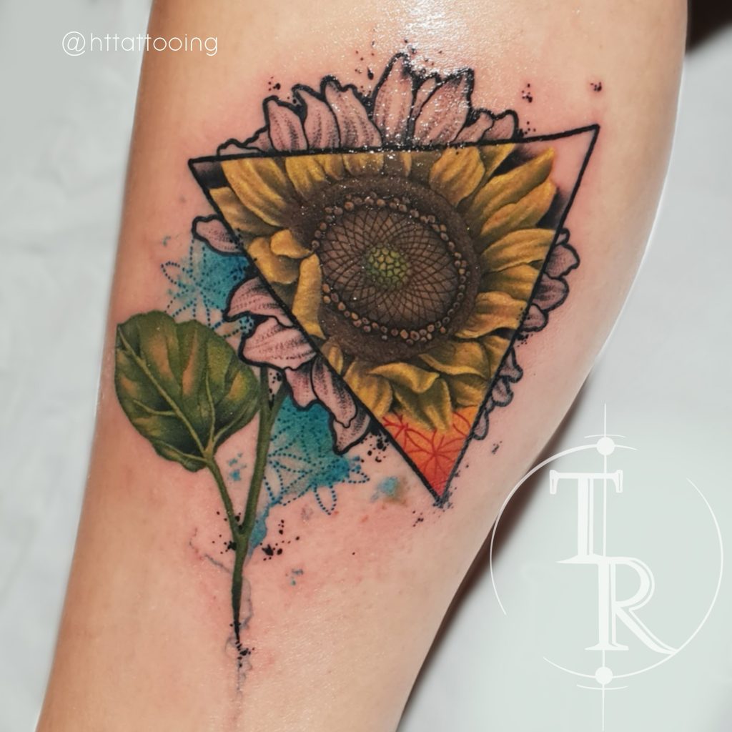 Colour tattoo portfolio Chesterfield example from Tabula Rasa Tattoo Studio