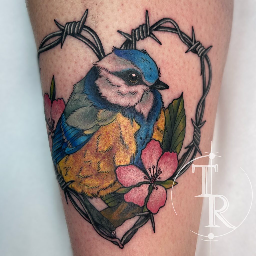 Neo Traditional tattoo portfolio Chesterfield example from Tabula Rasa Tattoo Studio