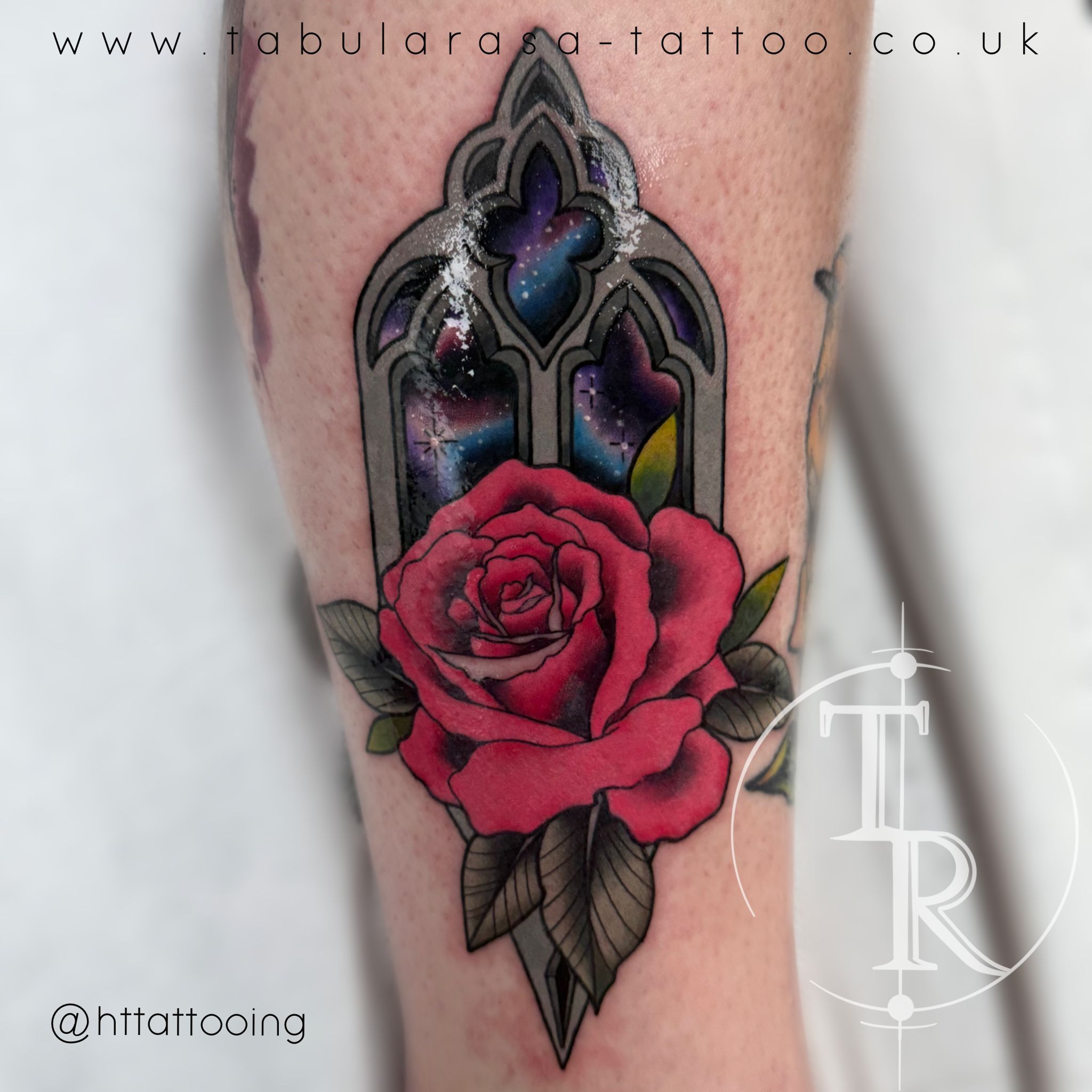 Less painful tattoo - outer ankle