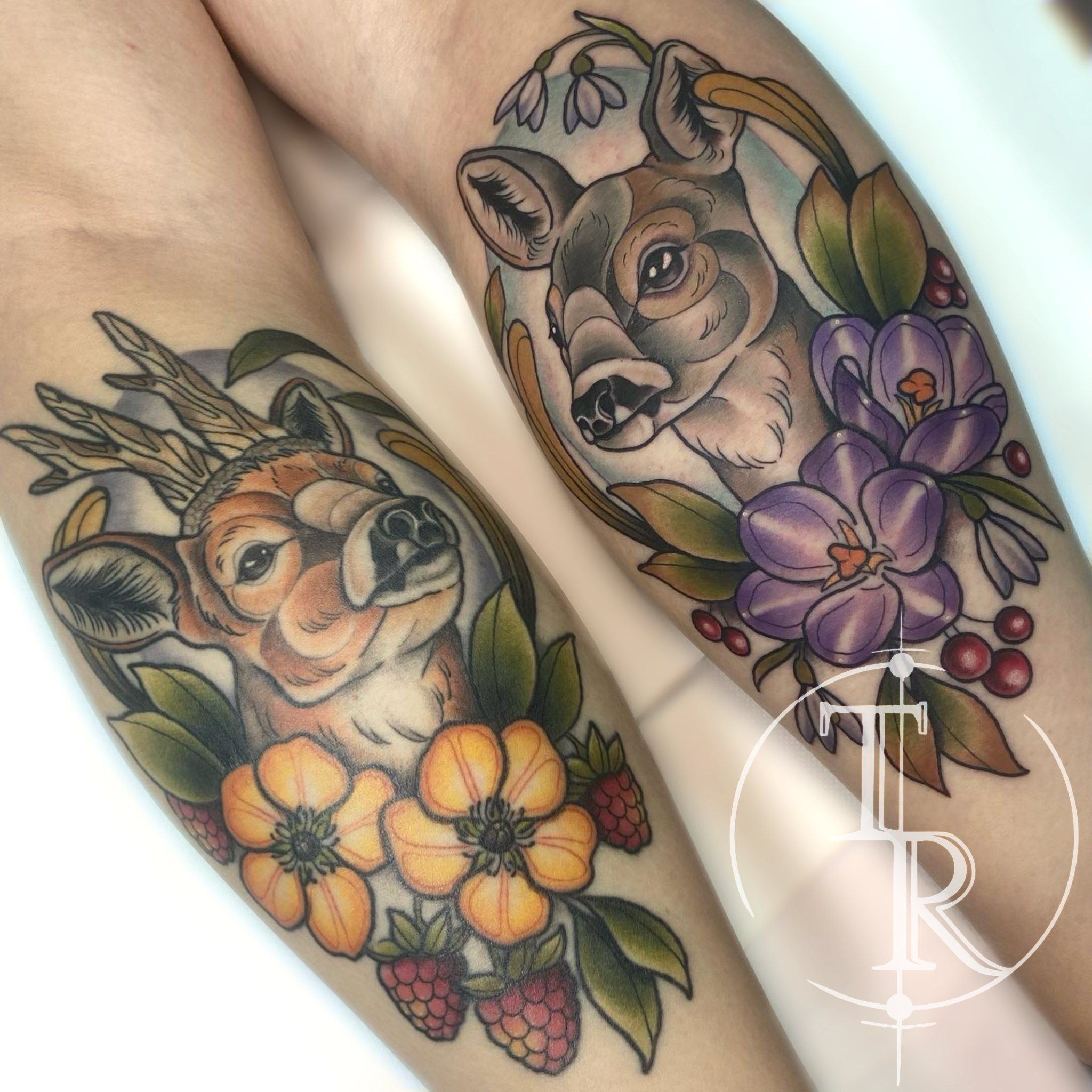 more painful tattoo area - calves