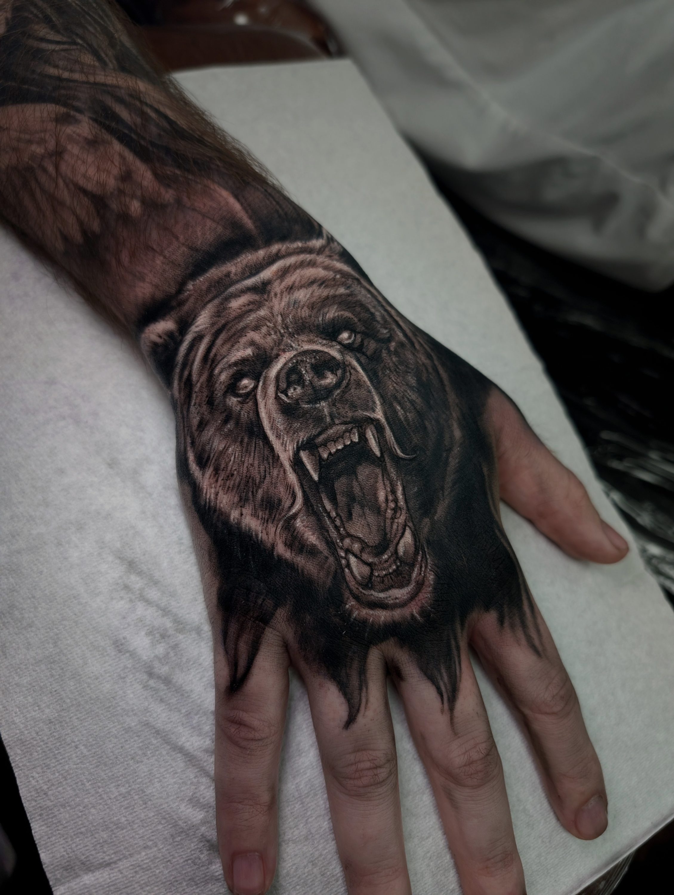 more painful tattoo area - hand