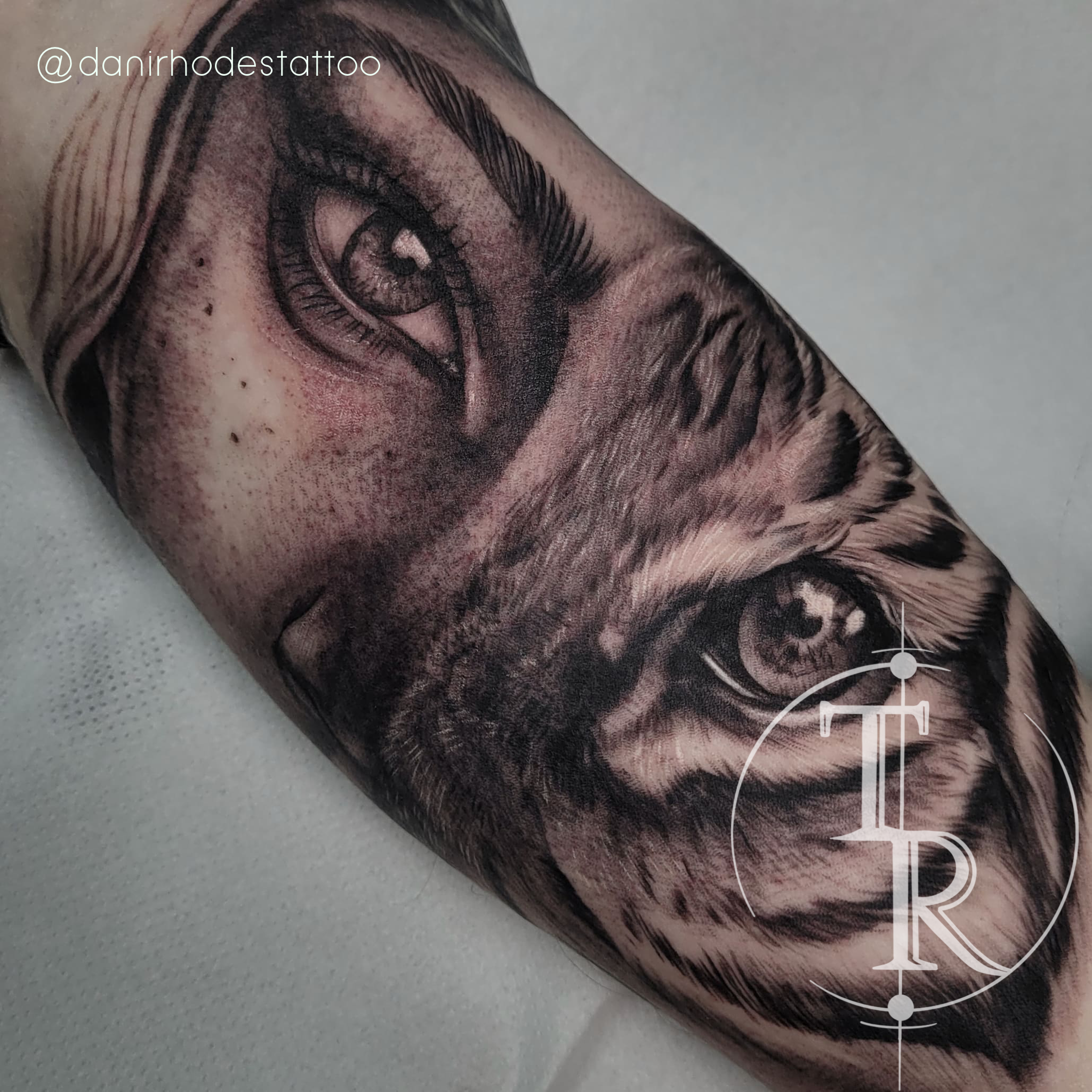 more painful tattoo area - inner bicep