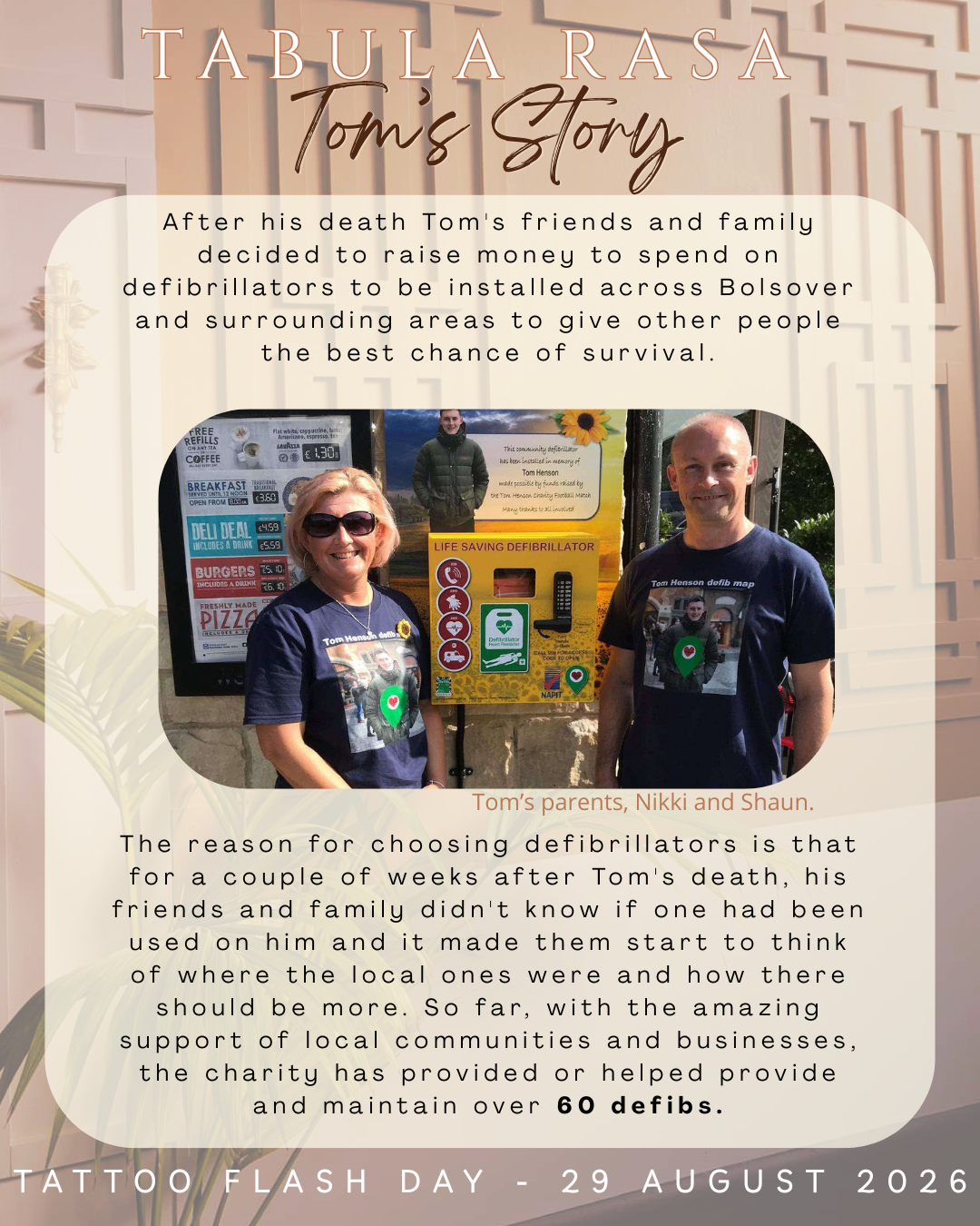 Tom Henson Charity - Toms story 3